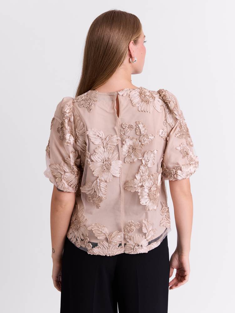 Etoile embroidery bluse