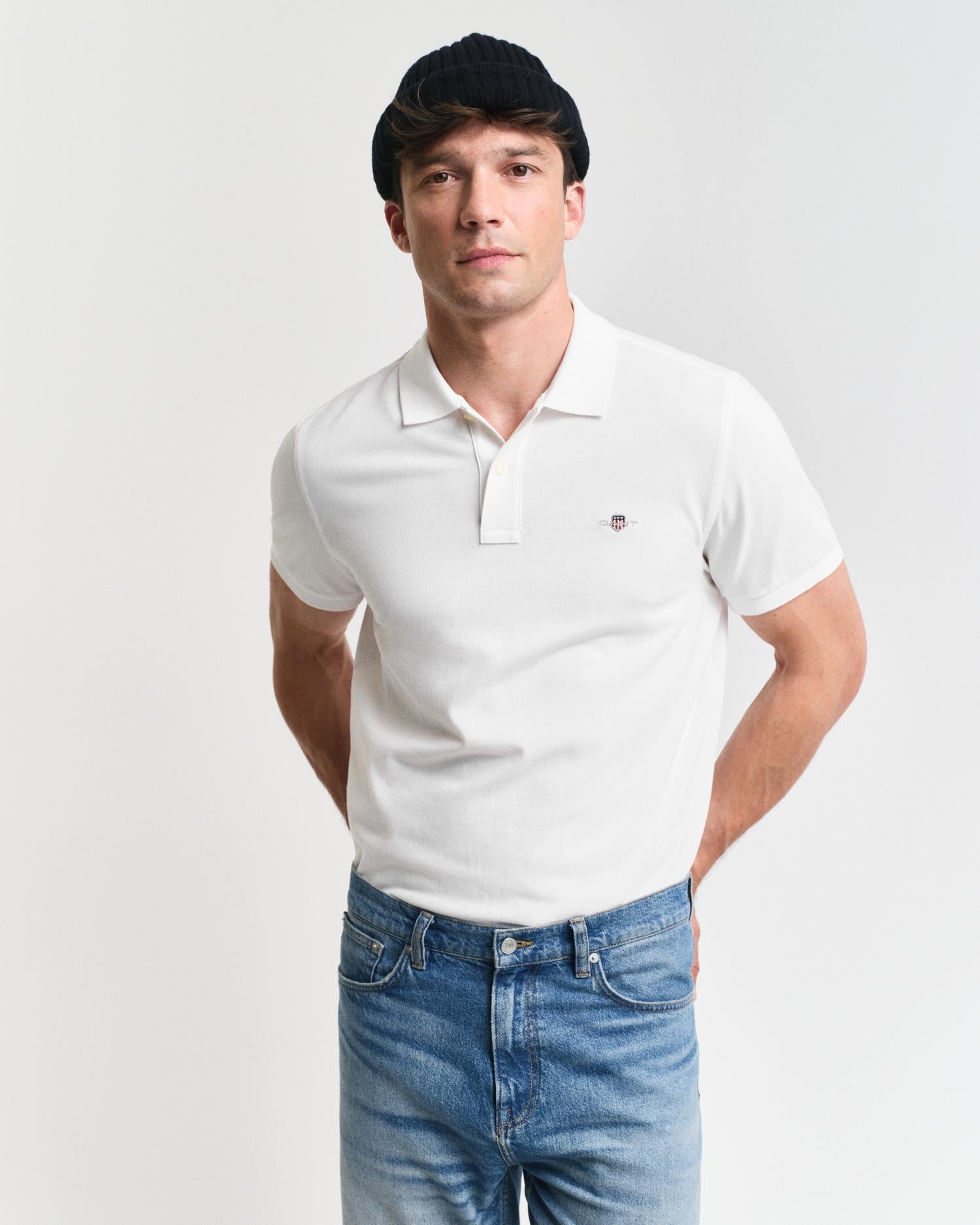 Reg Shield Ss Pique Polo