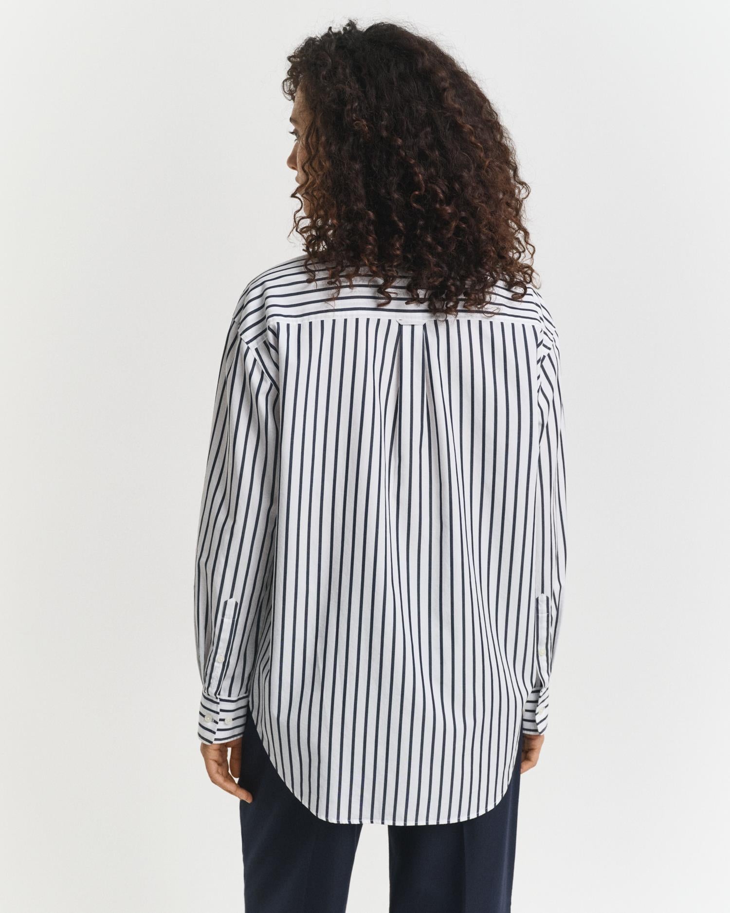 REL CLASSIC POPLIN STRIPED SHIRT