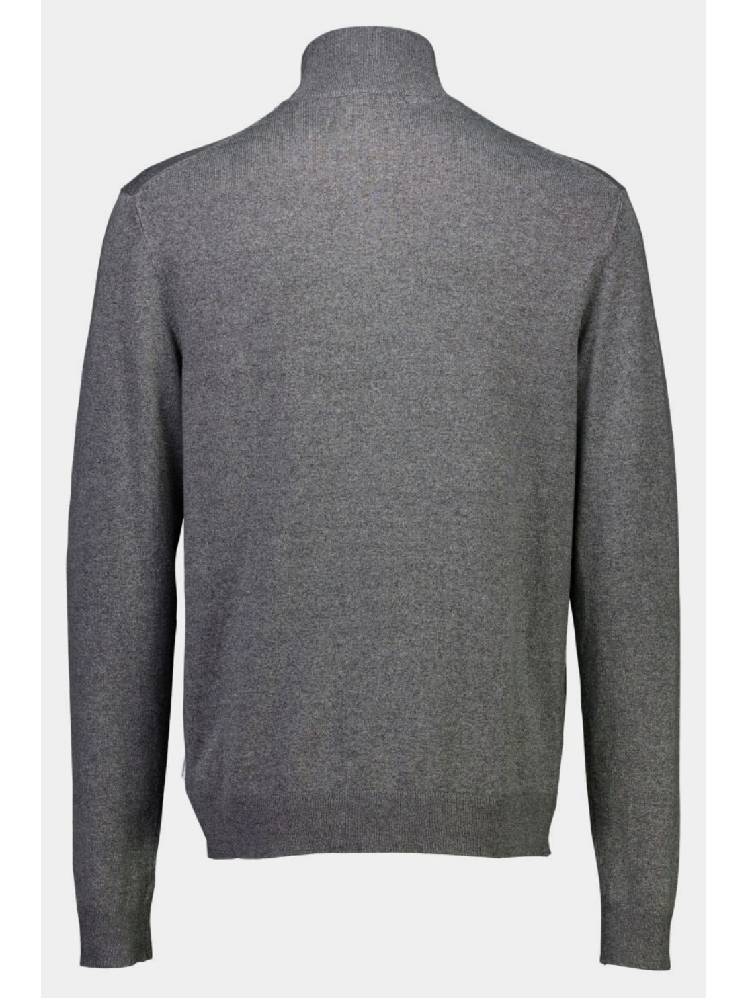 Ecovero half zip L/S knit