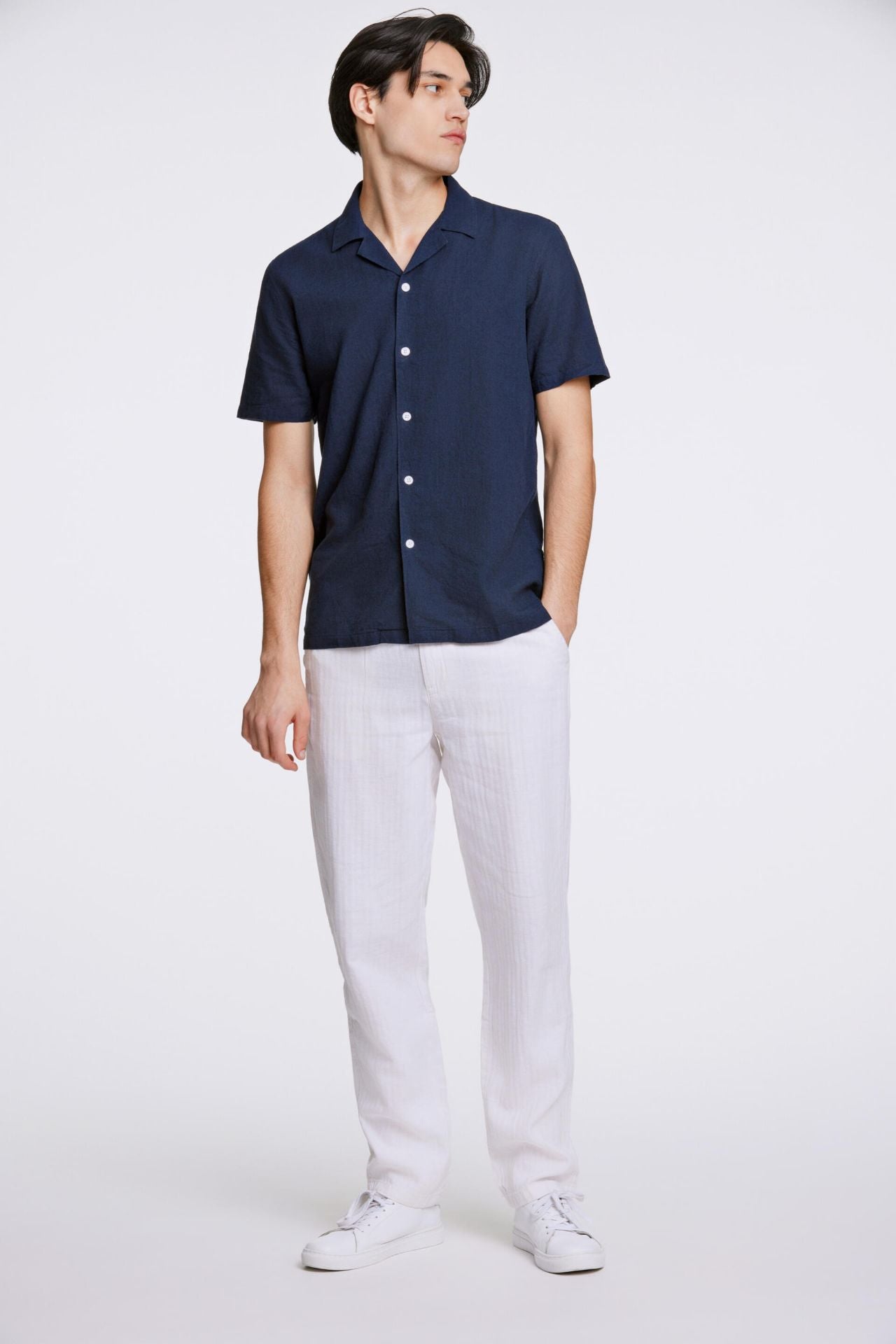 Casual linen blend resort S/S