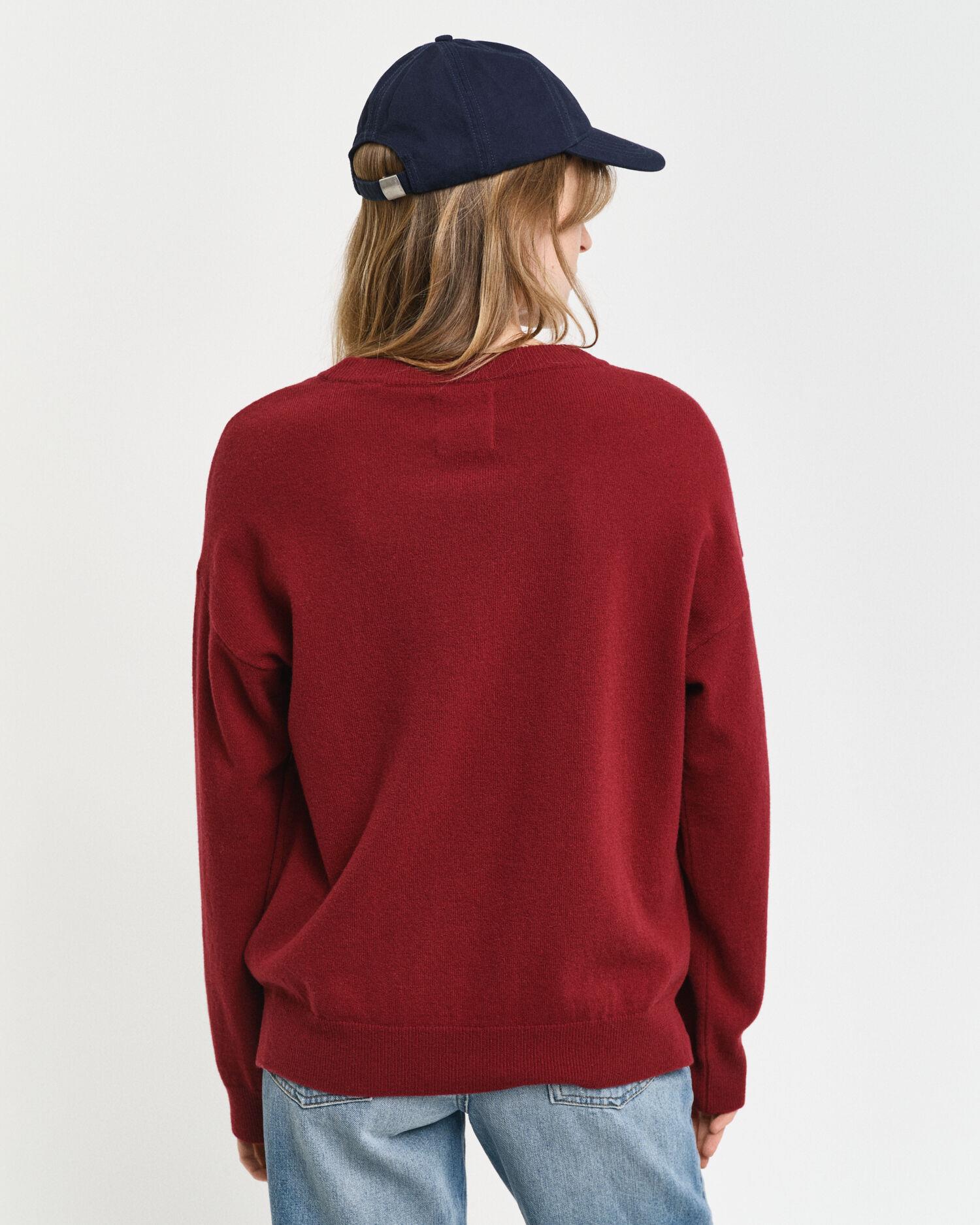 SUPERFINE LAMBSWOOL C-NECK