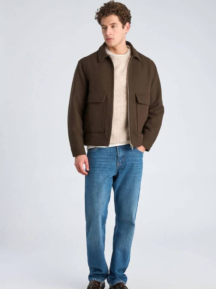 Wool Blend Jacket