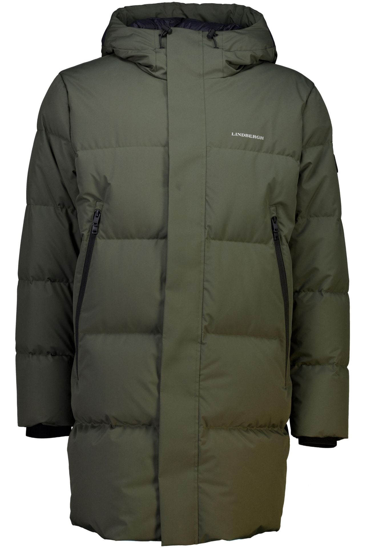 Technical down puffa parka