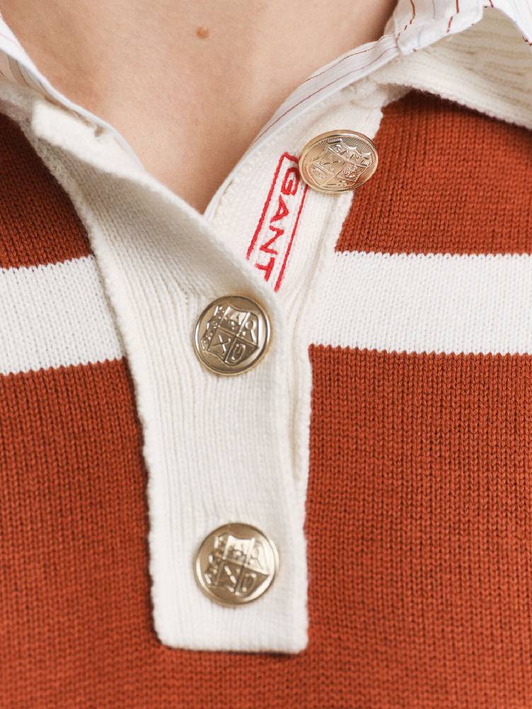 Striped Knit Rugger