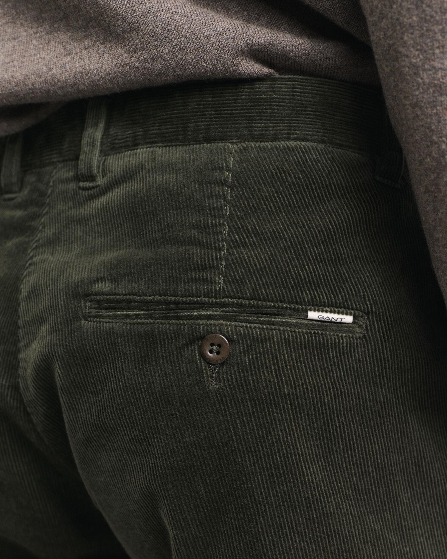 SLIM CORD CHINOS