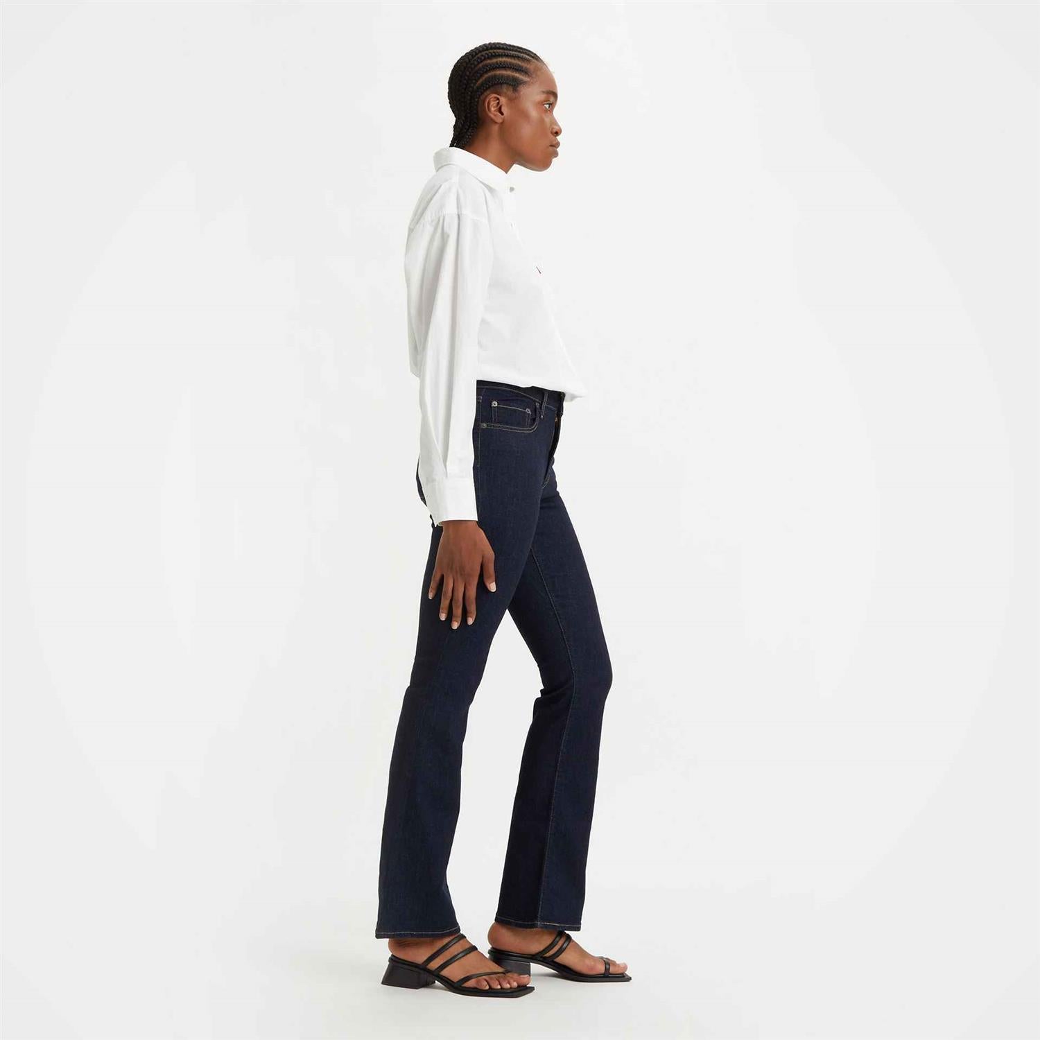 725 HIGH RISE BOOTCUT BLUE WAVE RINSE