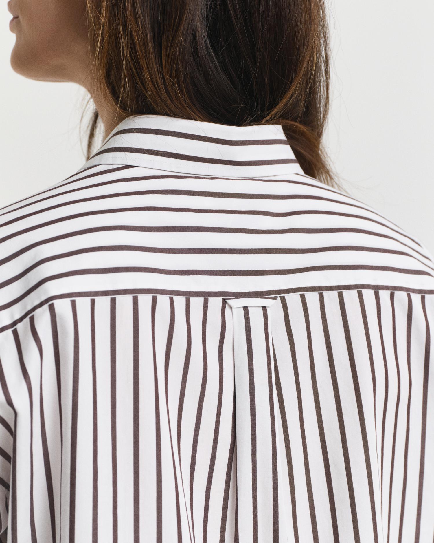 REL CLASSIC POPLIN STRIPED SHIRT