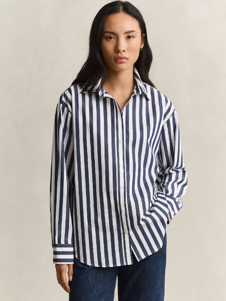 Rel Striped Classic Poplin Shirt