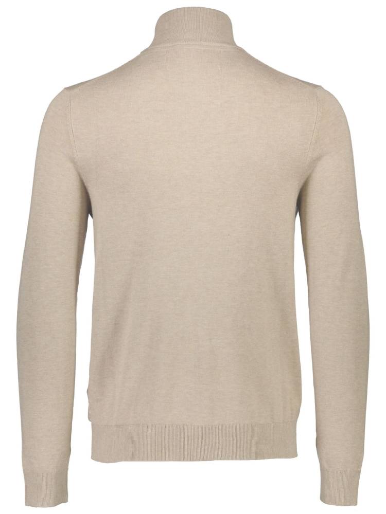 Ecovero L/S zip cardigan