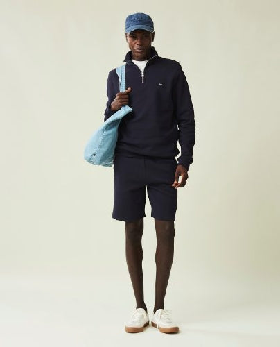 Terrance Organic Cotton Half-Zip Sweatshirt