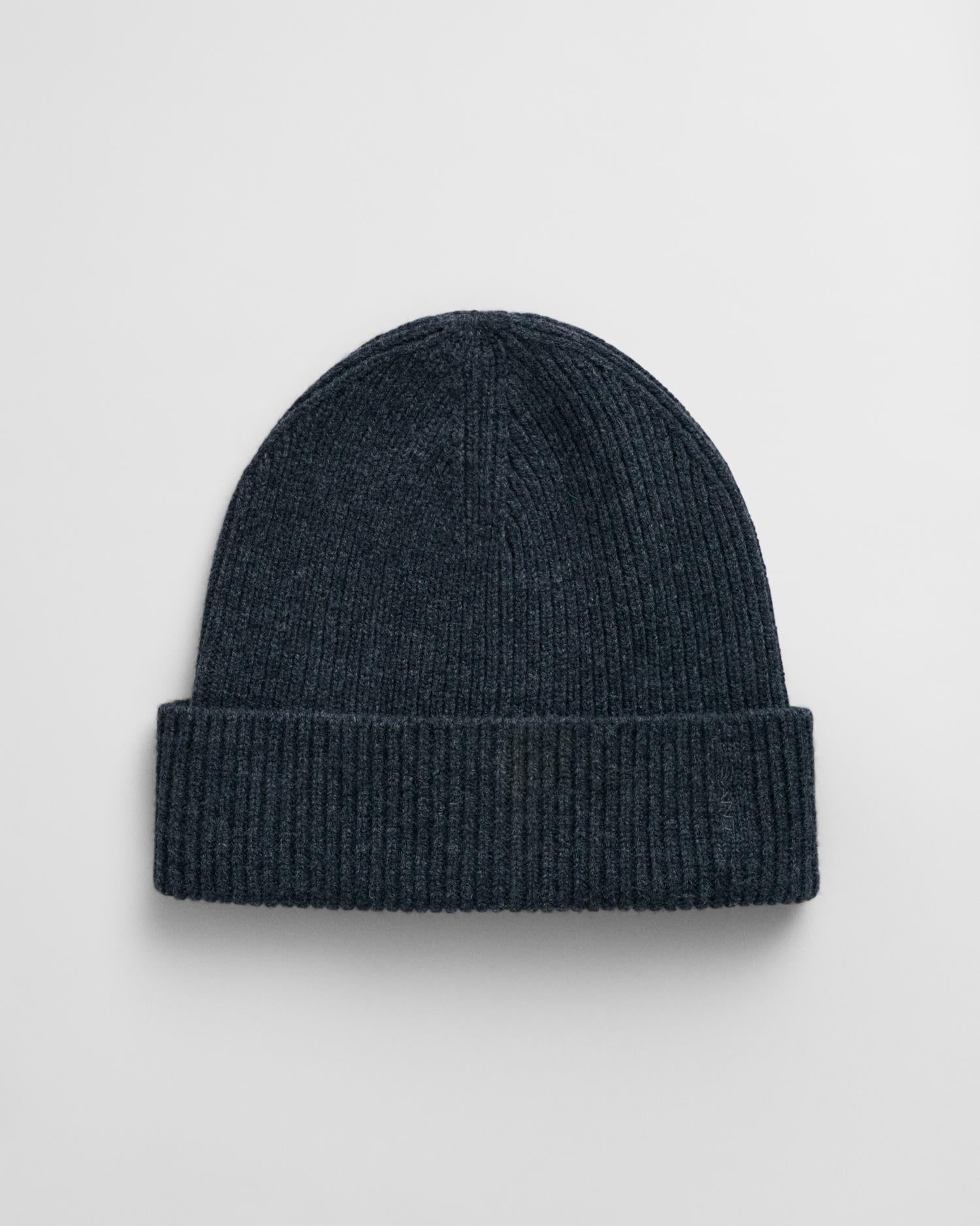 WOOL RIBBED BEANIE