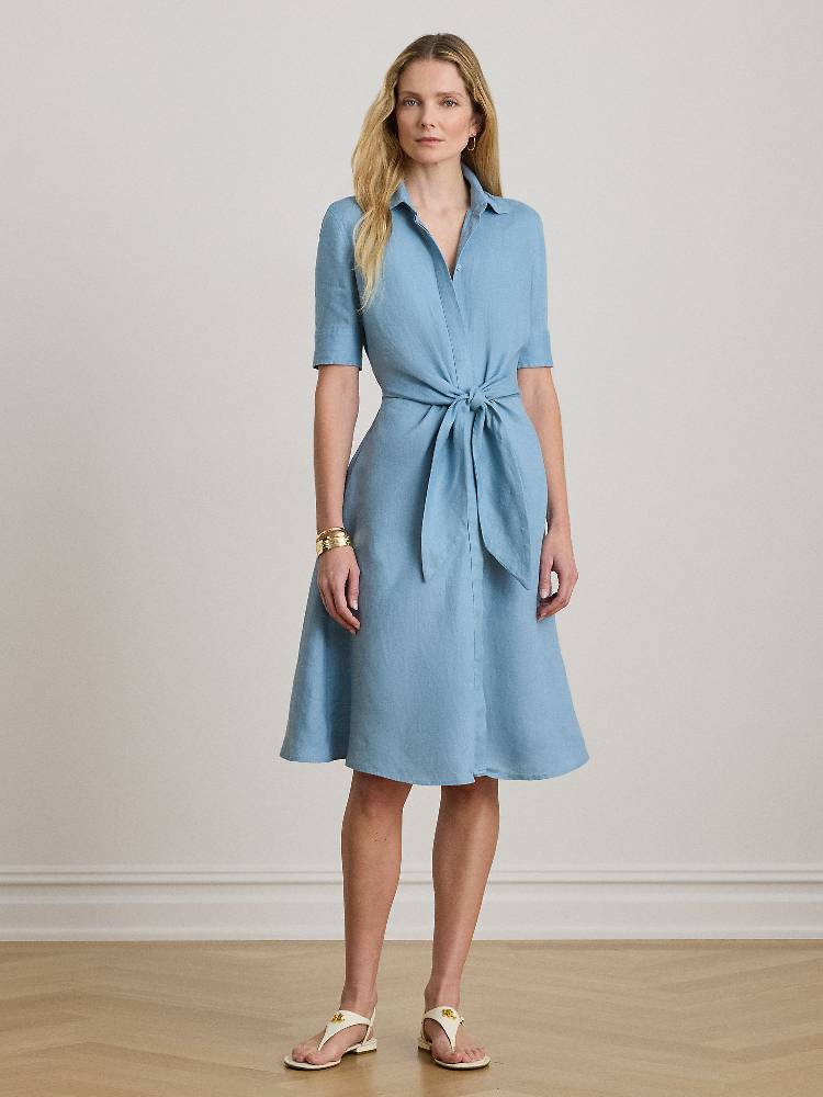 WAKANA-ELBOW SLEEVE-DAY DRESS