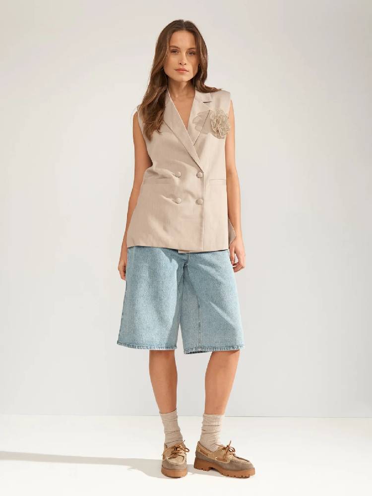 NUFLORIA LONG VEST
