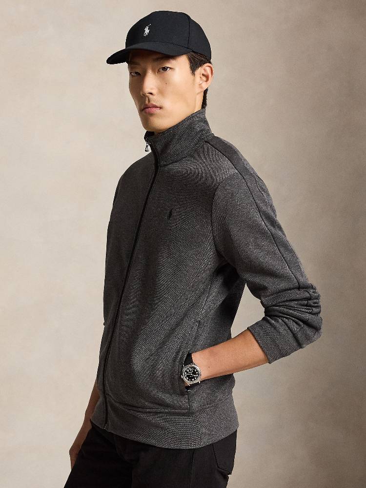 KNIT-FULL ZIP-SWEATSHIRT