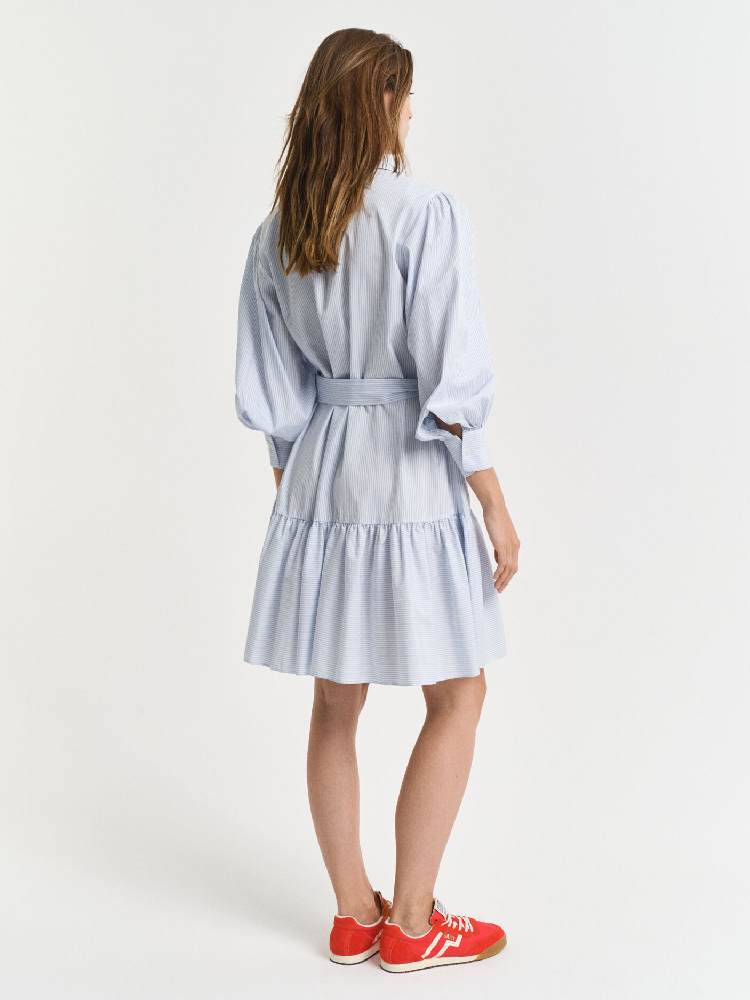 REG CLASSIC POPLIN STRIPED DRESS