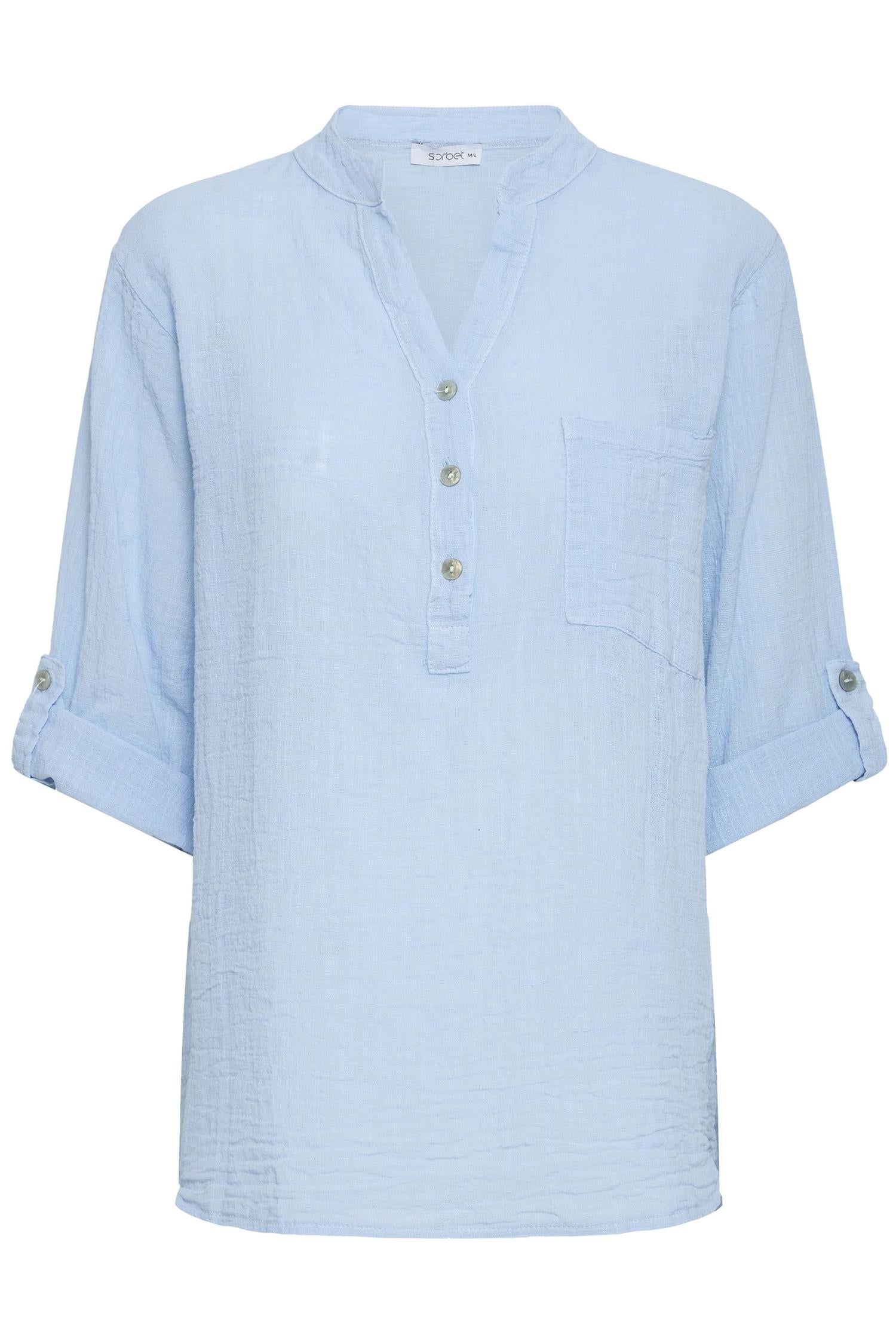 Sbalexa Solid Blouse 2