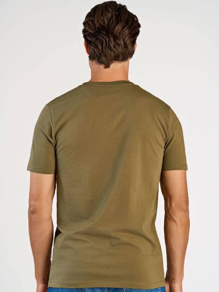 Mens stretch crew neck tee S/S