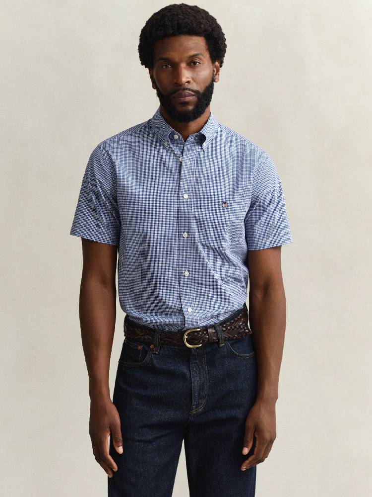 Reg Classic Poplin Ss Shirt