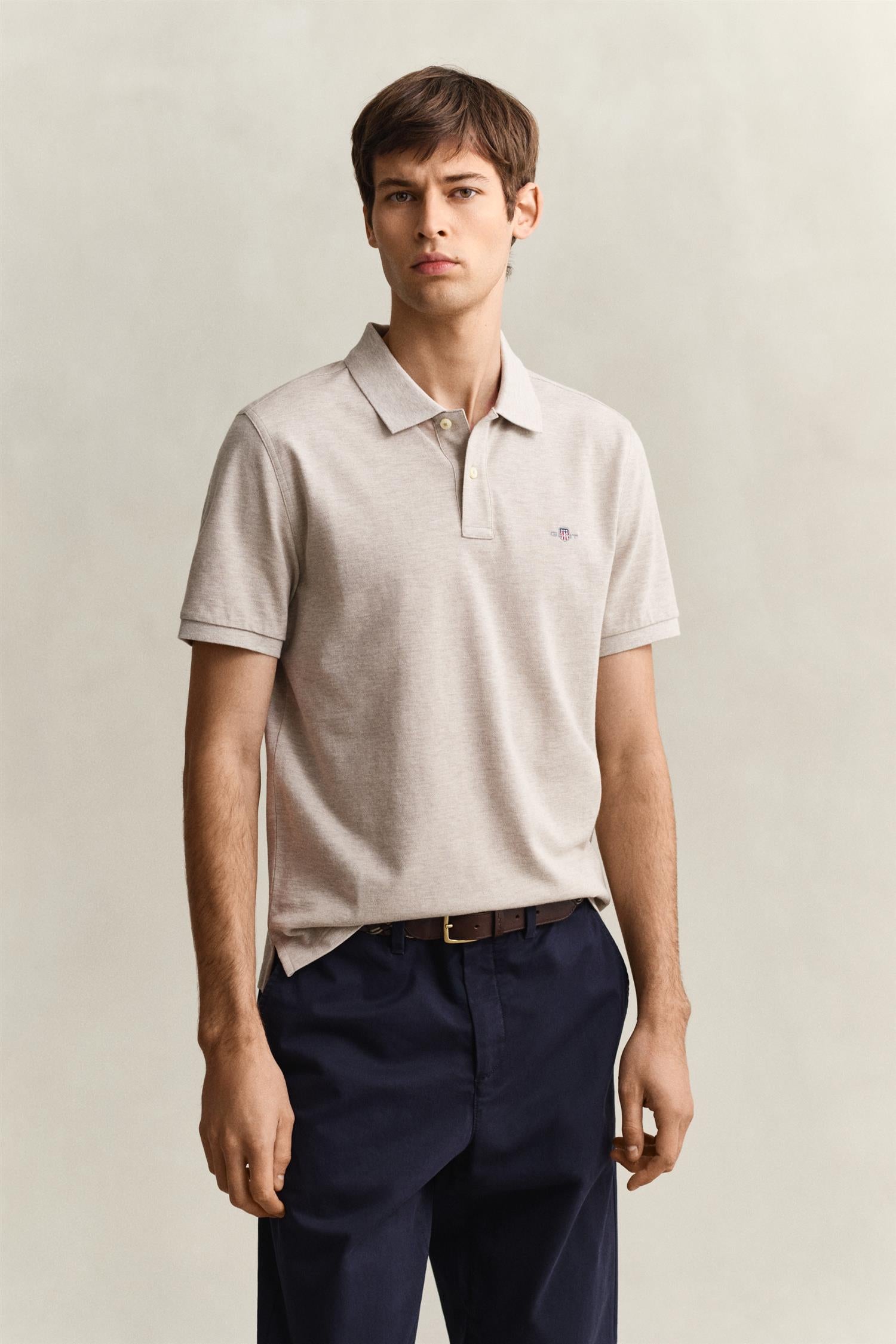 Reg Shield Ss Pique Polo
