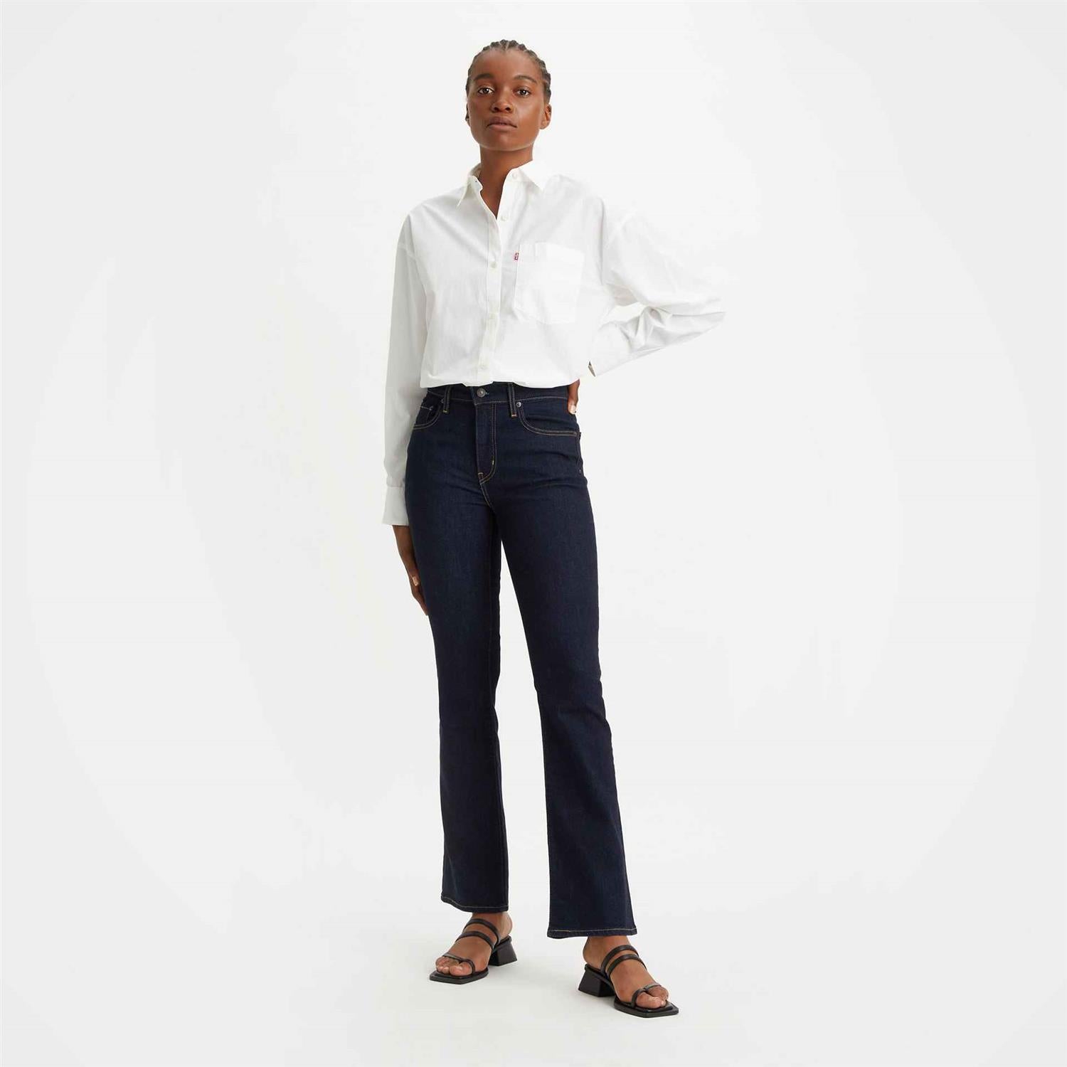 725 HIGH RISE BOOTCUT BLUE WAVE RINSE