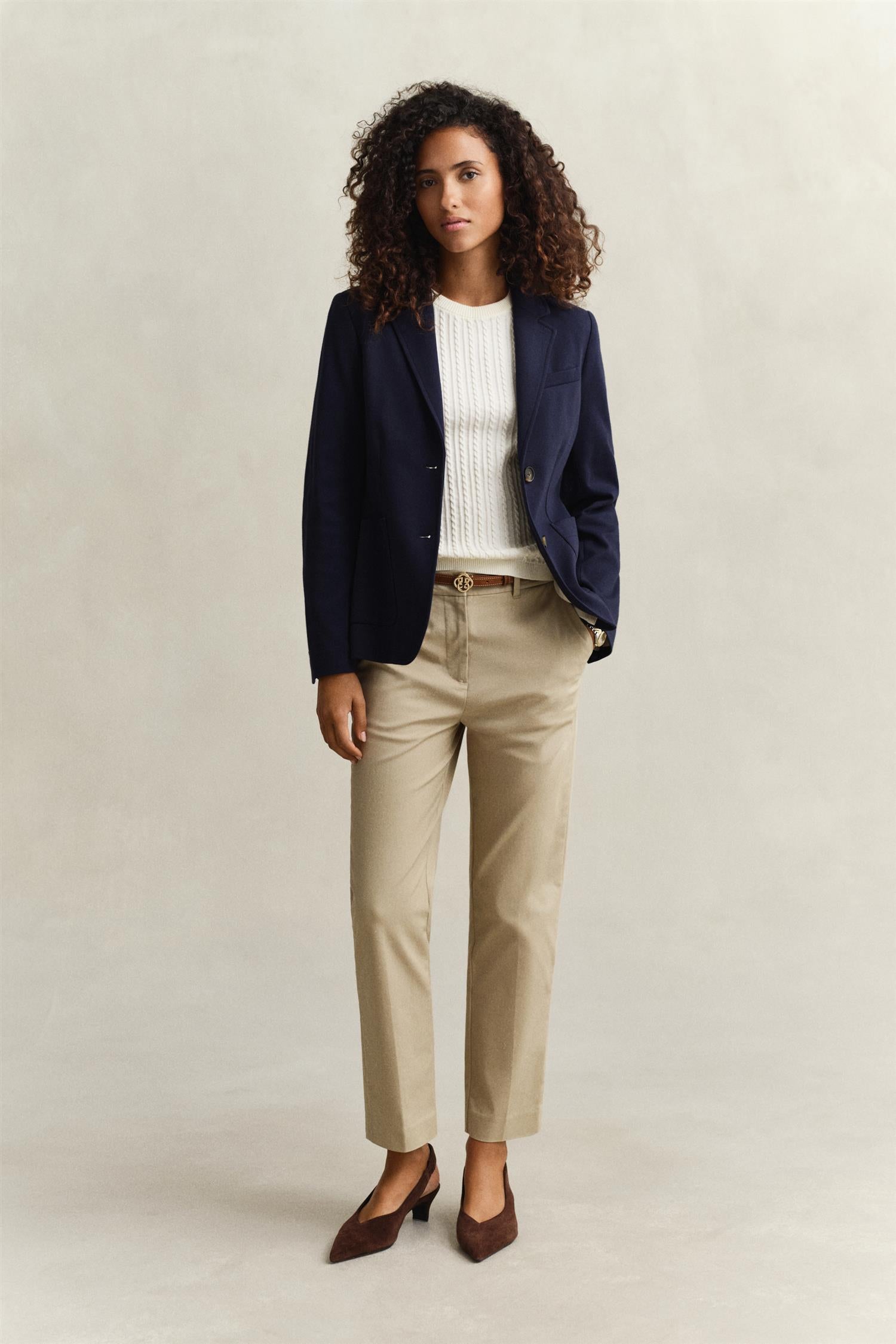 Slim Pique Blazer