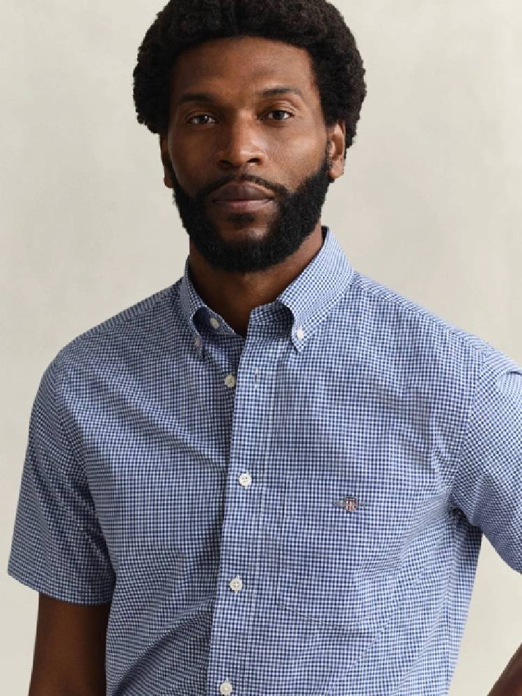 Reg Classic Poplin Ss Shirt