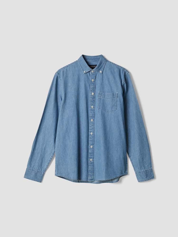 Chambray skjorte