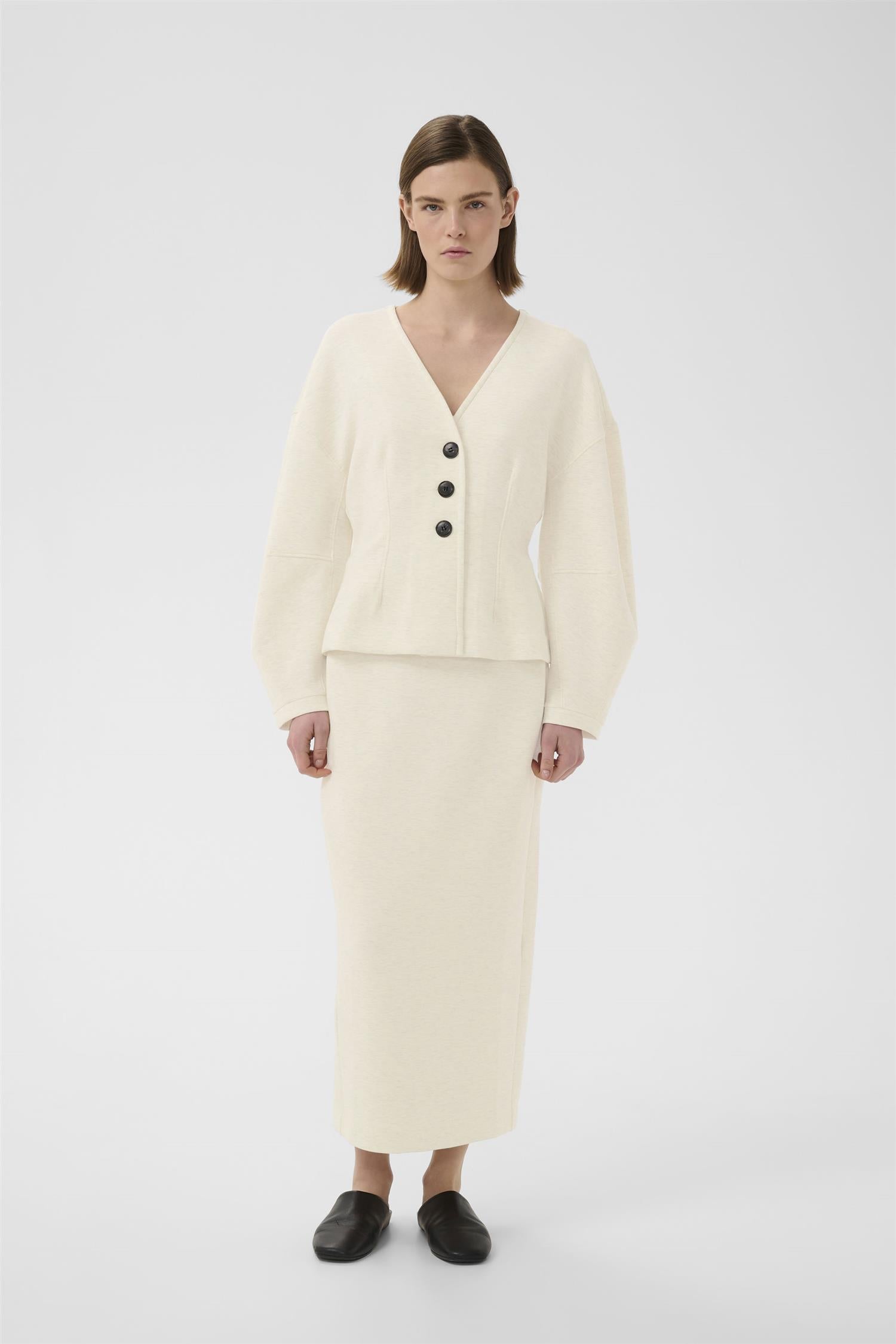 Aidaiw Melange Skirt