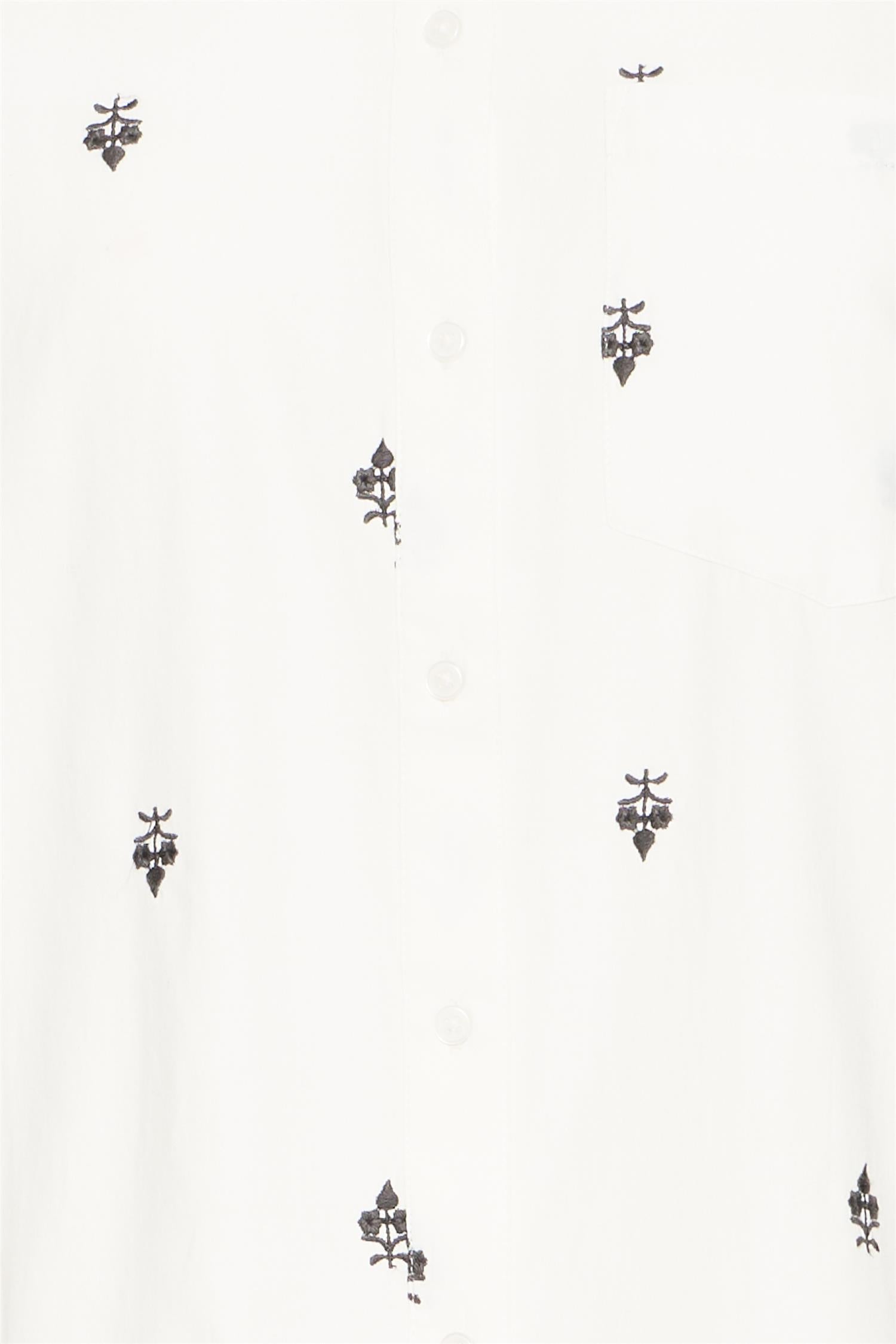 Byhilou Emb Shirt