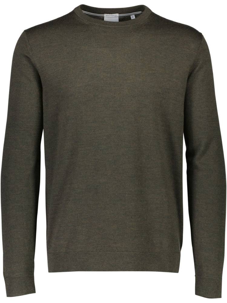 100% merino crew neck knit