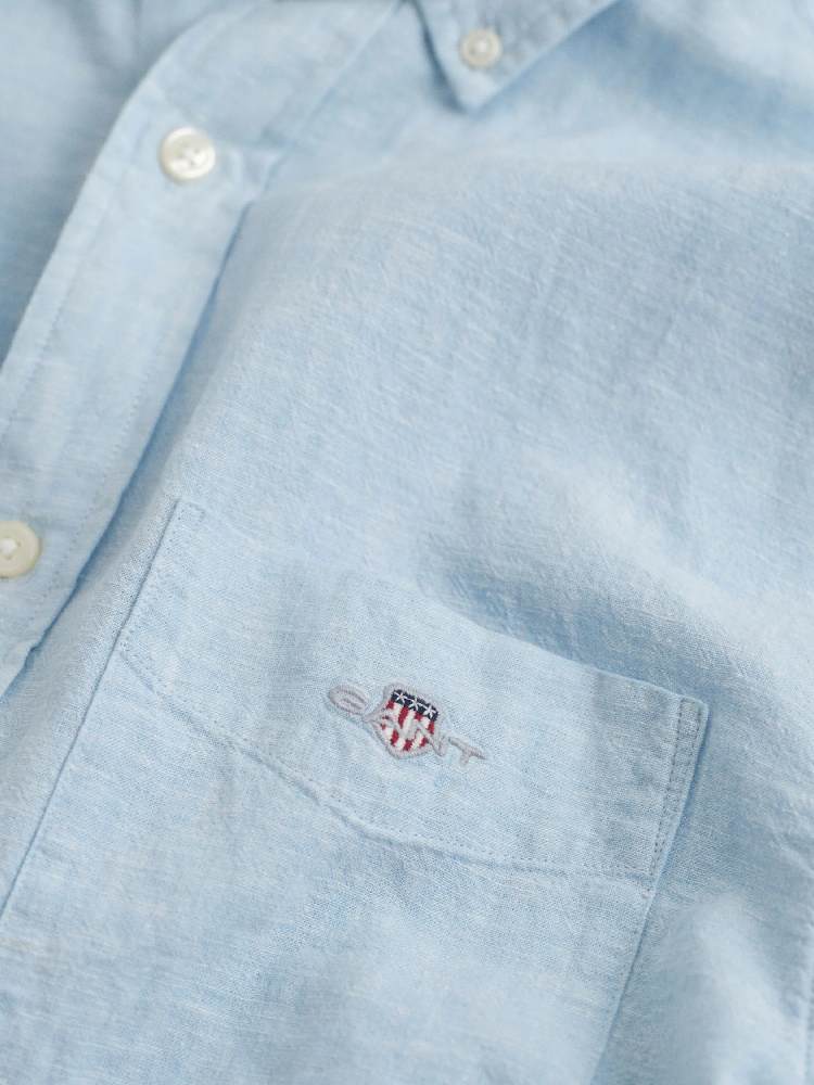 REG COTTON LINEN SHIRT