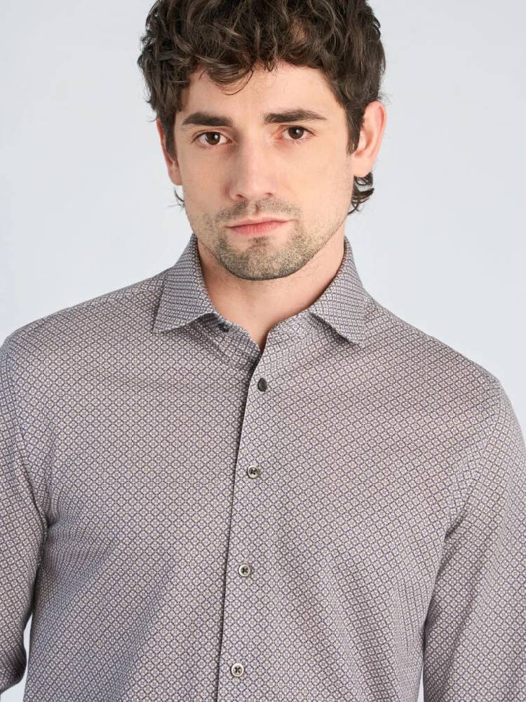 Superflex Aop Knitted Shirt L/s