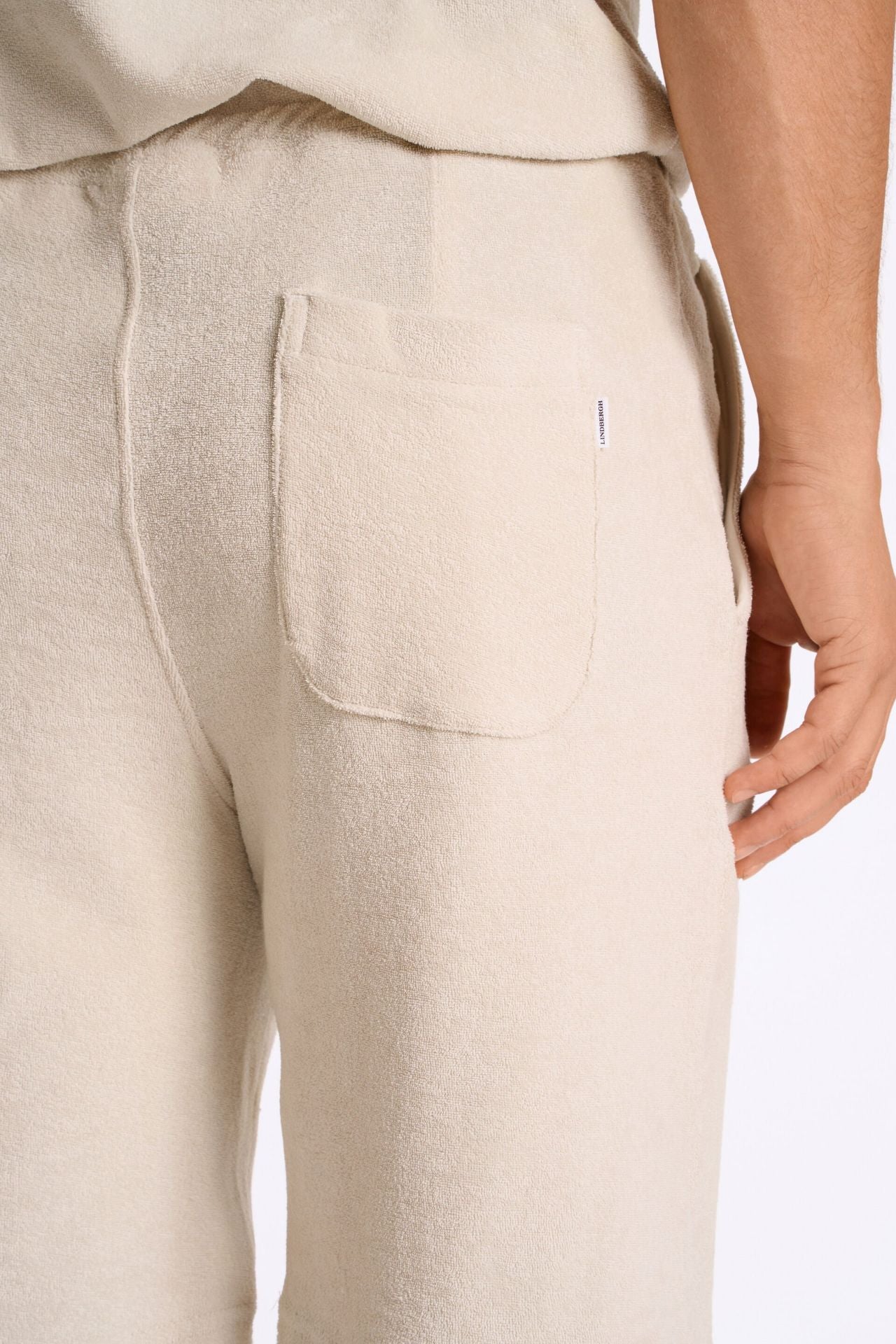 Towel shorts w. elastic waist
