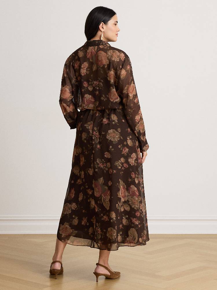 WOVEN-SHIRT DRESS-DRESSES