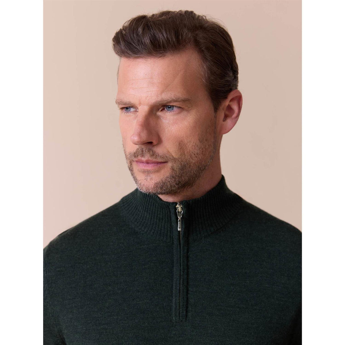 Berto Merino Zip Genser