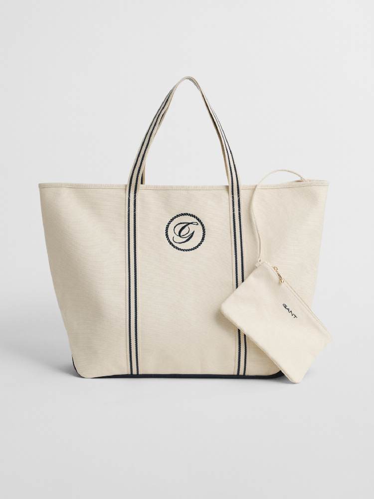 CANVAS BEACH TOTE BAG