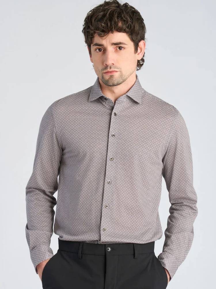 Superflex Aop Knitted Shirt L/s