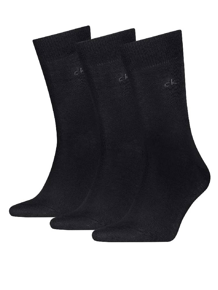 Ck 3pk Cotton Crew Sock Man