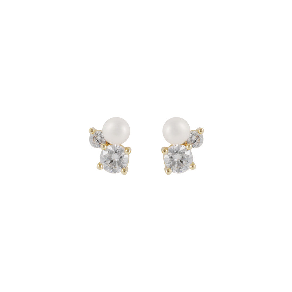 Mayfair small irregular pearl ear