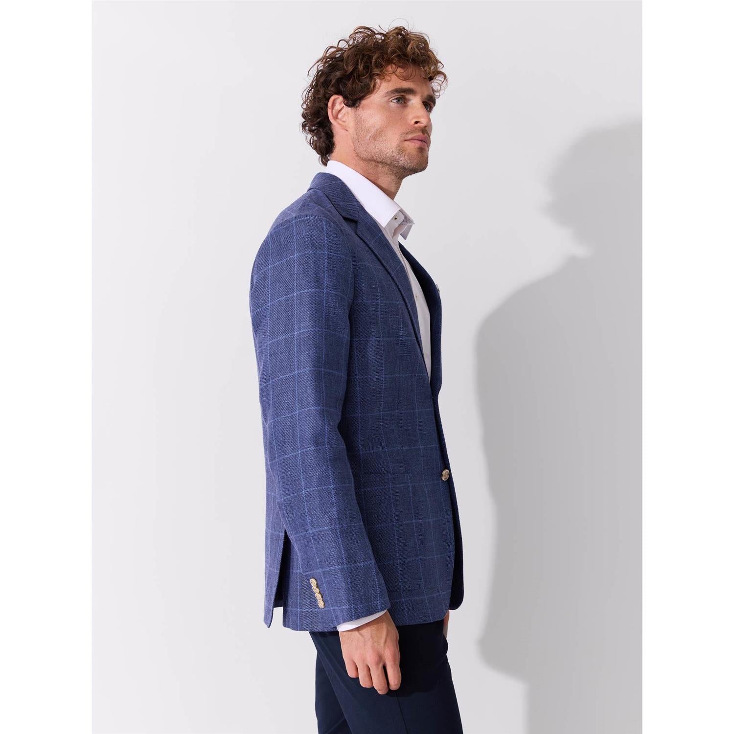 Leo Rutet Linblazer