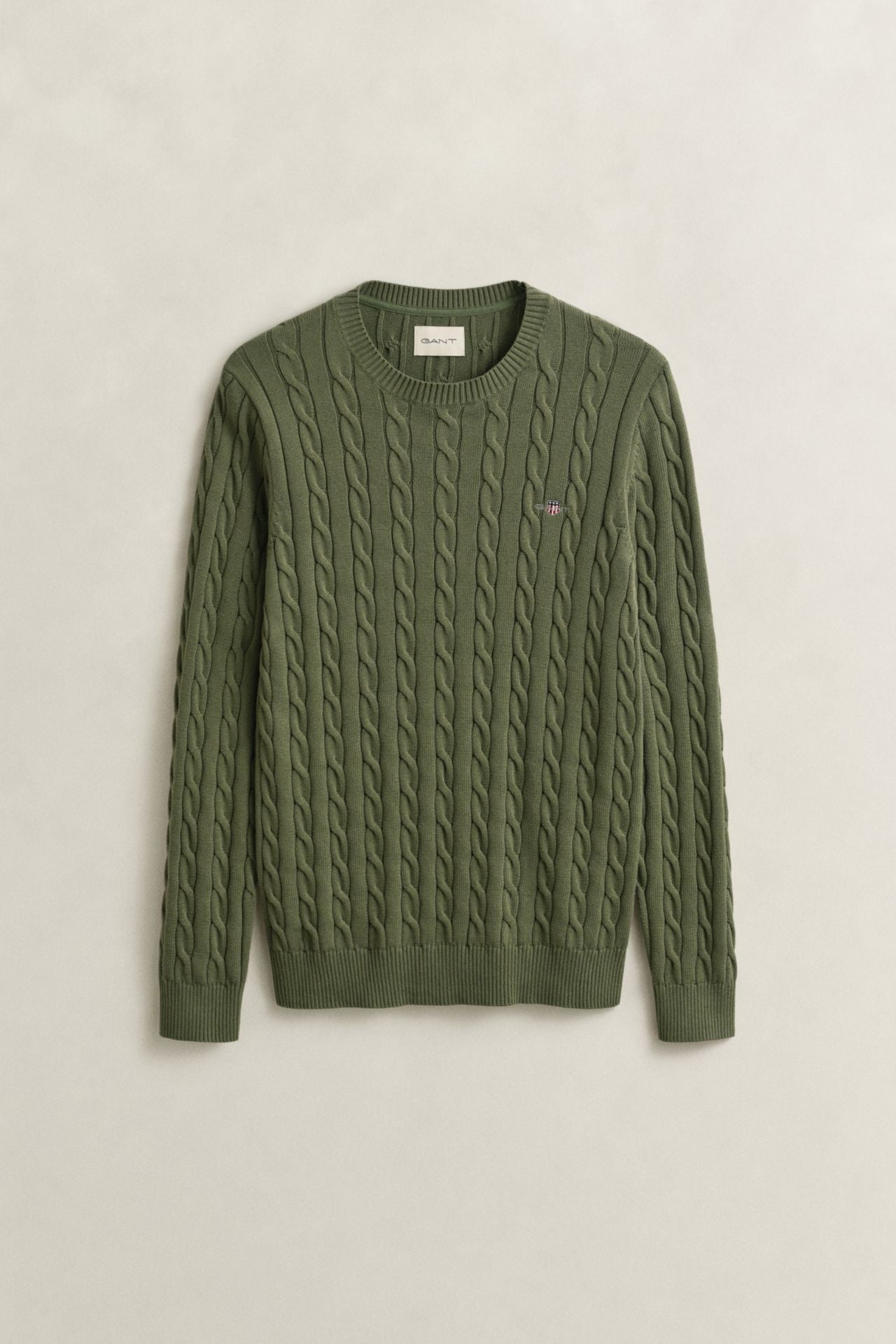Cotton Cable C-Neck