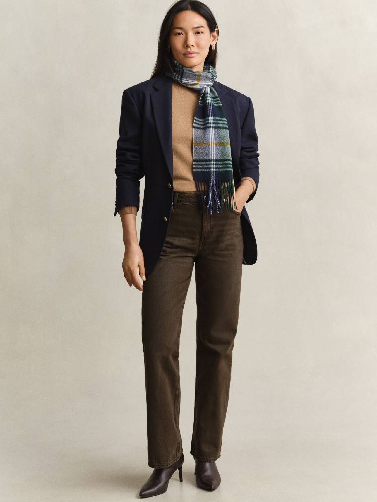 WOOL COTTON C-NECK
