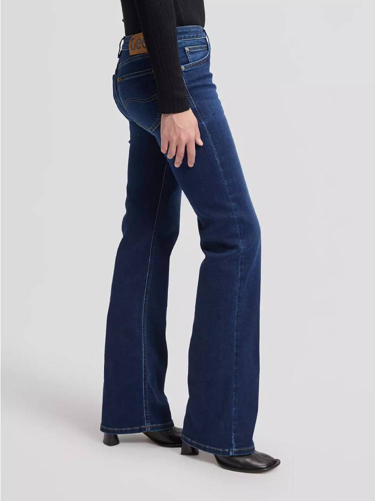 Lana Mid Rise Bootcut Jeans
