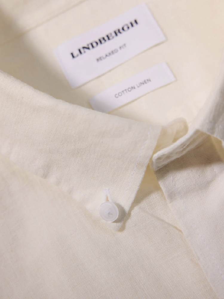Linen/cotton shirt S/S