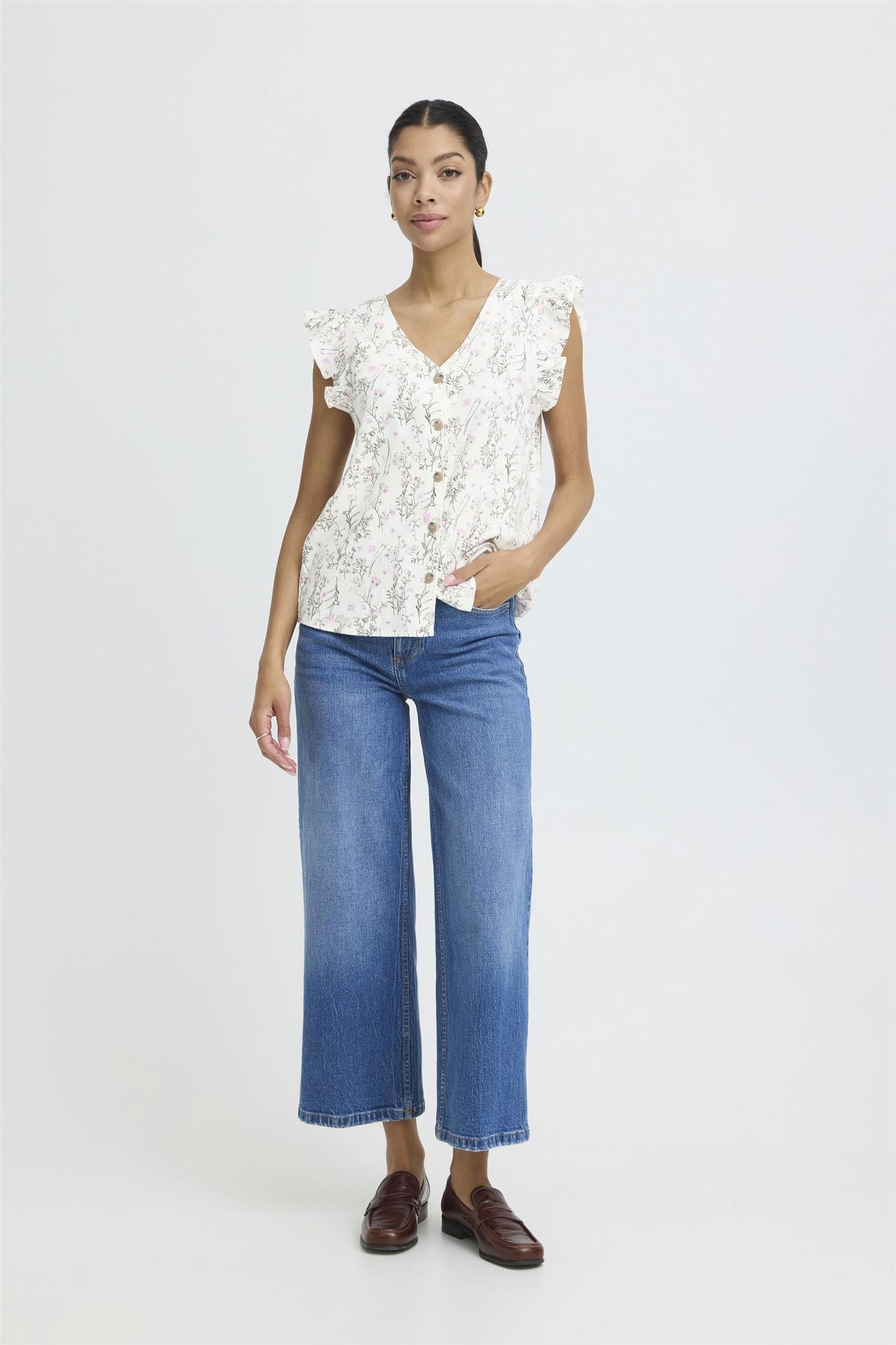 Byfalakka Ruffle Shirt
