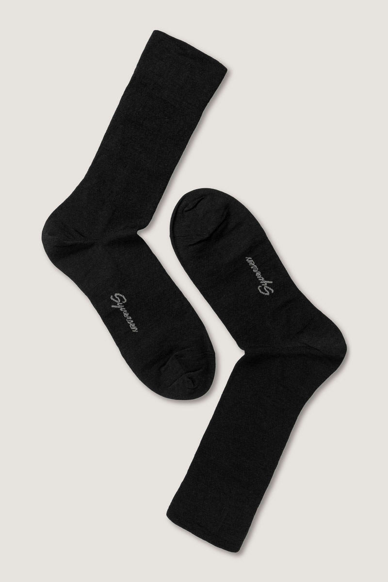 Wool Crew Comfort Top Sock
