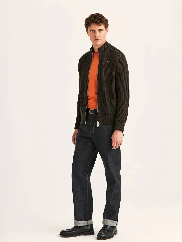 Duncan Zip Cardigan