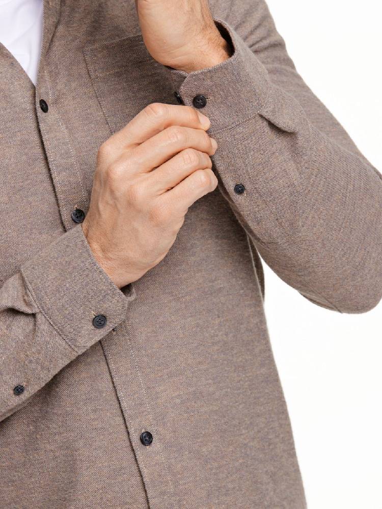 Brushed Twill Shirt L/s