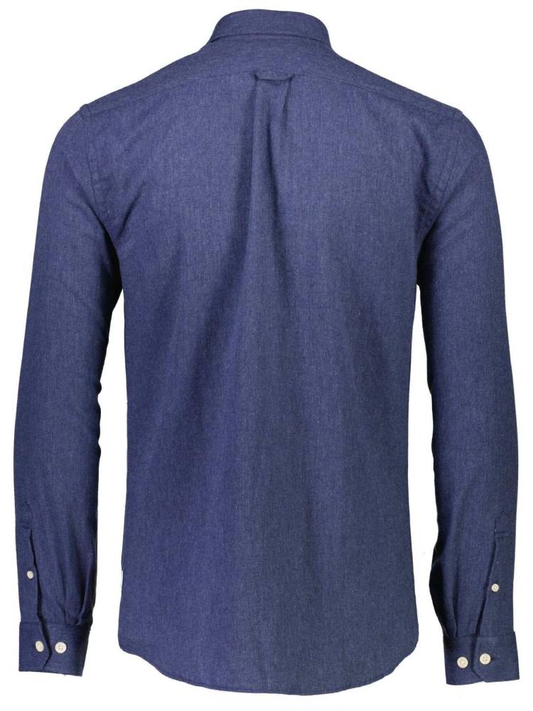 Mélange brushed shirt L/S